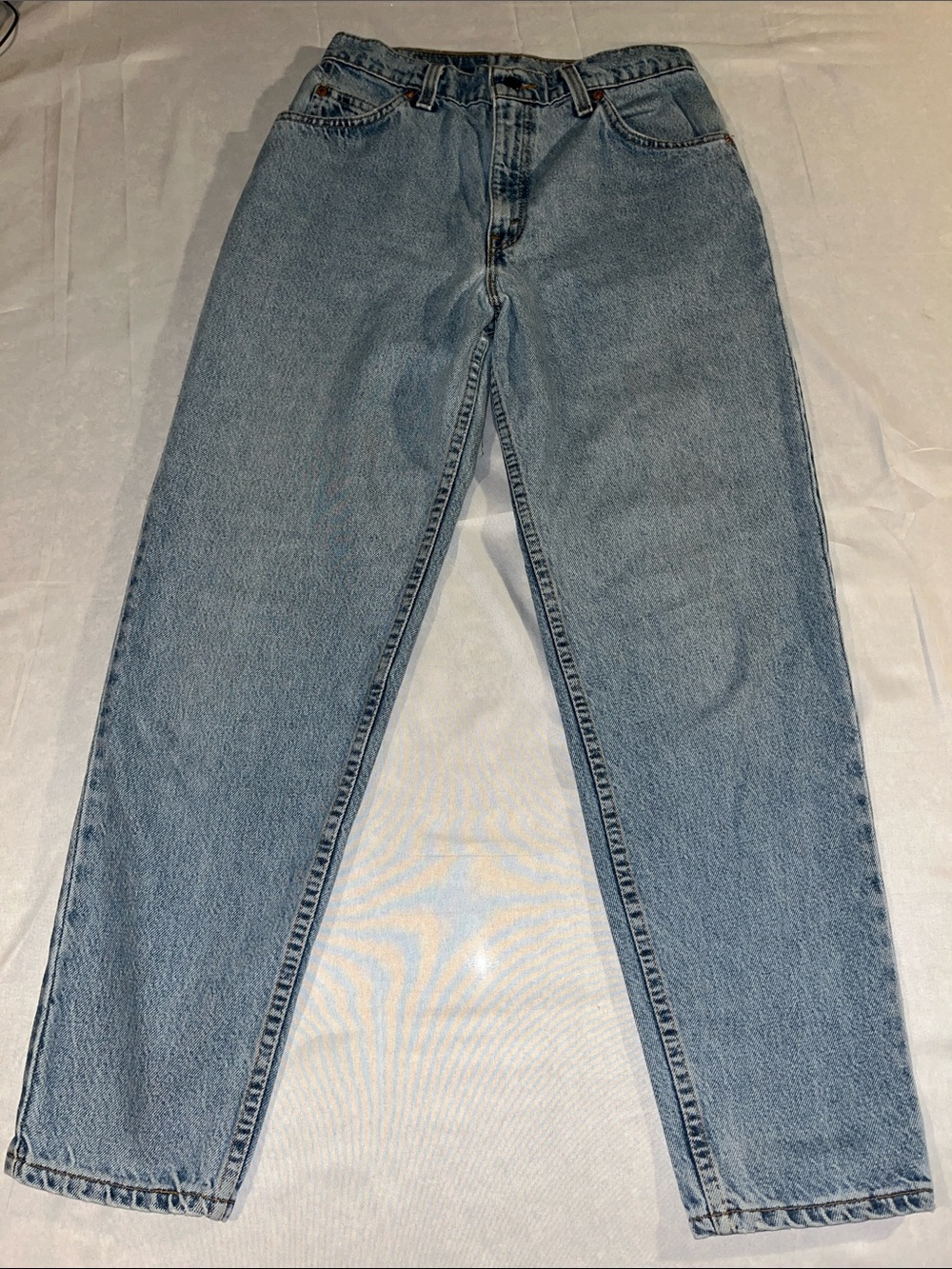Vintage 90s Levi’s 951 Orange Tab USA Mom Jeans High Rise Size 8
